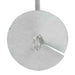 Ancoră de Pământ 4 pcs Argintiu Ø10 x 60 cm Metal Galvanizat - WALTI WALTI