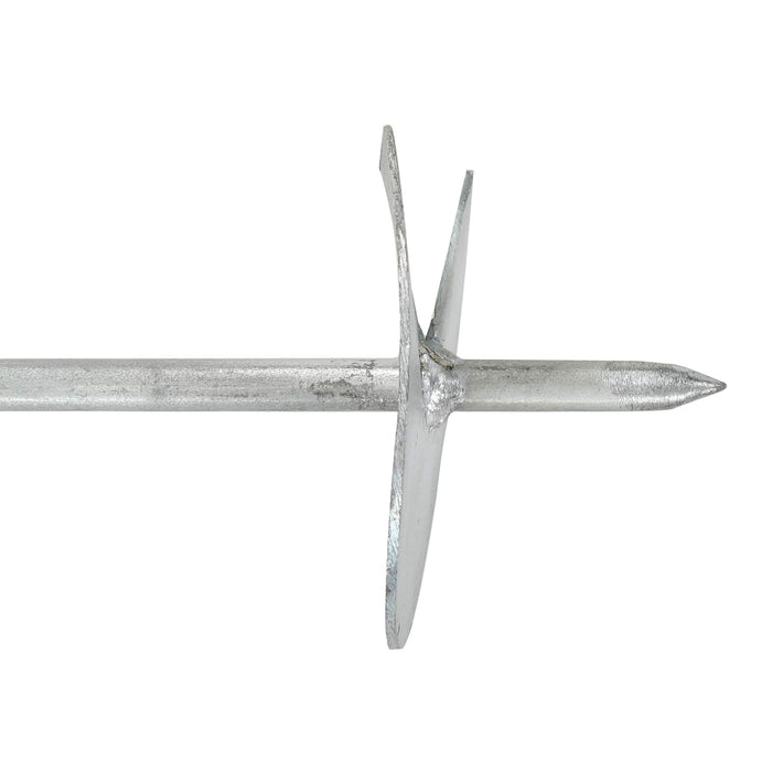Ancoră de Pământ 6 pcs Argintiu Ø10 x 60 cm Metal Galvanizat - WALTI WALTI