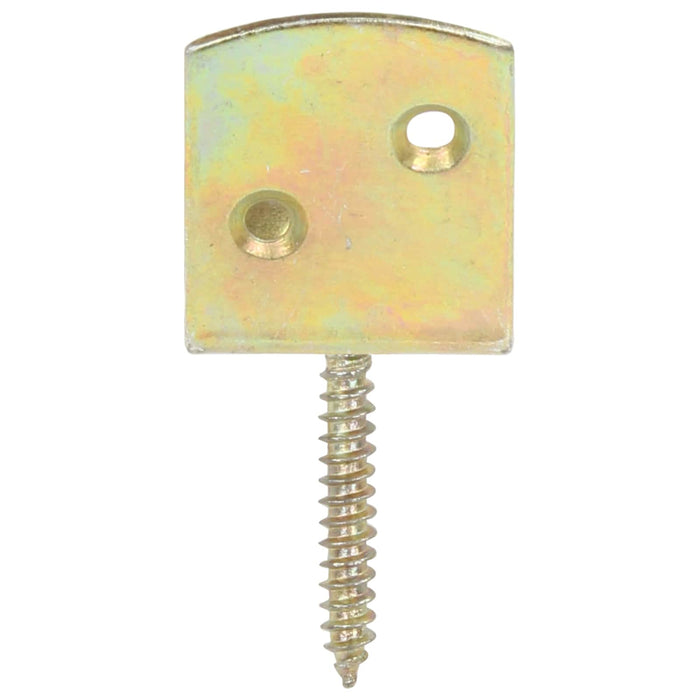 Ancoră de Pământ 10 pcs Argintiu Ø10 x 60 cm Metal Galvanizat - WALTI WALTI