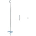 Ancoră de Pământ 10 pcs Argintiu Ø10 x 60 cm Metal Galvanizat - WALTI WALTI