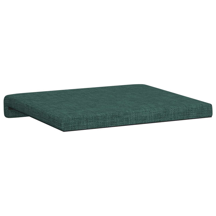 Perna pentru bancă 2 buc. Țesătură Verde închis Adâncime 35 cm WALTI