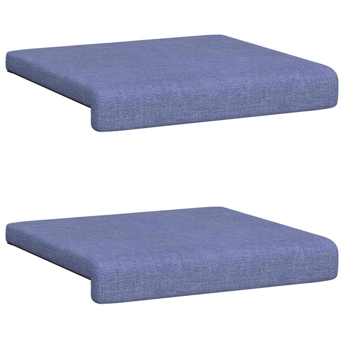 Perna pentru bancă 2 buc. Țesătură Albastru Jeans WALTI