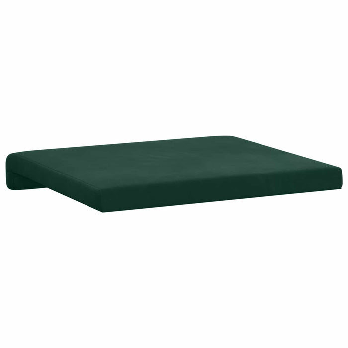Perna pentru bancă 2 buc. Catifea Verde închis Adâncime 35 cm WALTI