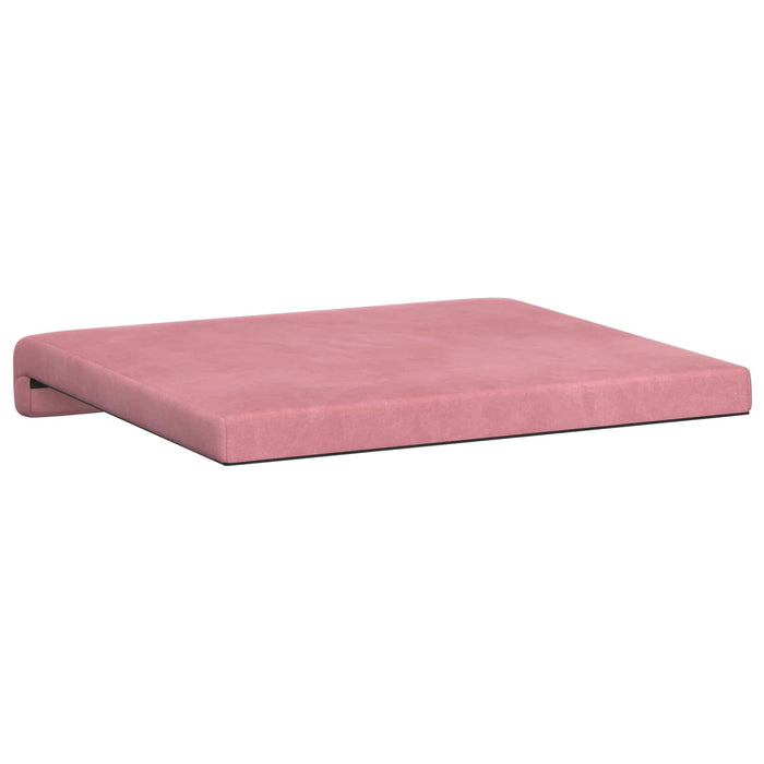 Perna pentru bancă 2 buc. Catifea Roz Adâncime 35 cm WALTI