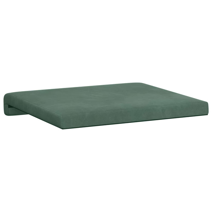 Perna pentru bancă 2 buc. Catifea Verde Mării Adâncime 35 cm WALTI