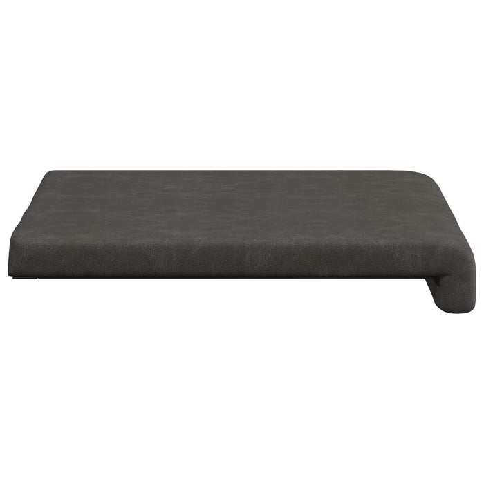 Perna pentru bancă 2 pcs Piele artificială Negru Adâncime 35 cm WALTI