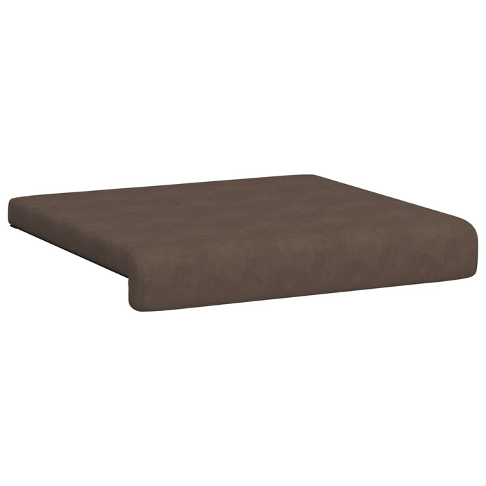 Perna pentru bancă 2 pcs Microfibră Maro Adâncime 35 cm WALTI