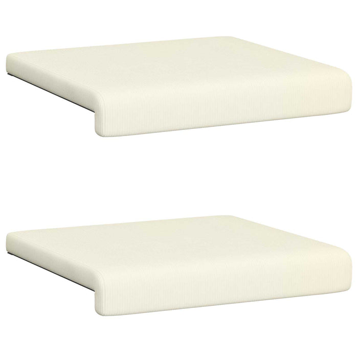 Perna pentru bancă 2 buc. cord Crem Adâncime 35 cm WALTI