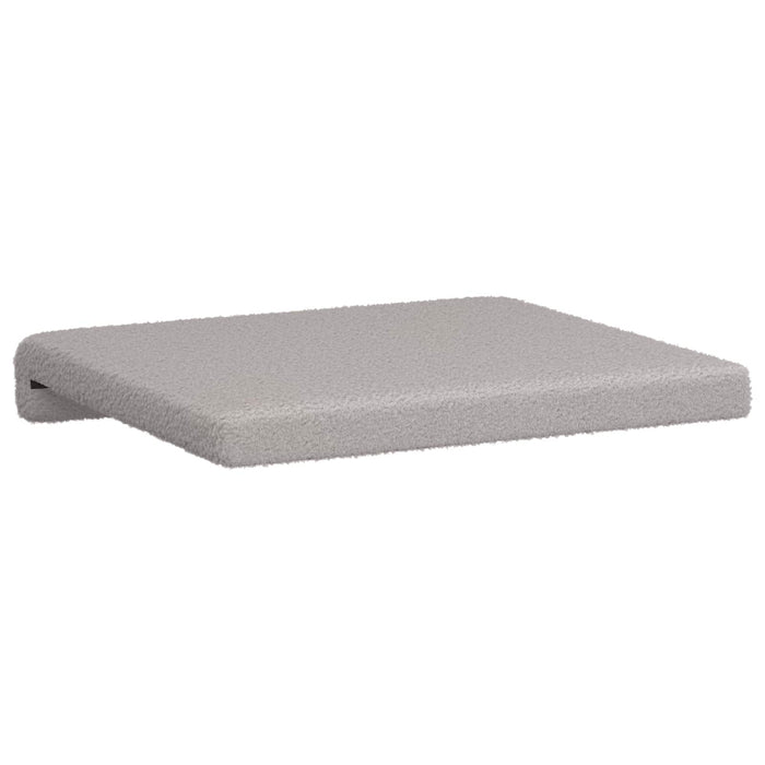 Perna pentru bancă 2 pcs Țesătura Sherpa Gri deschis WALTI