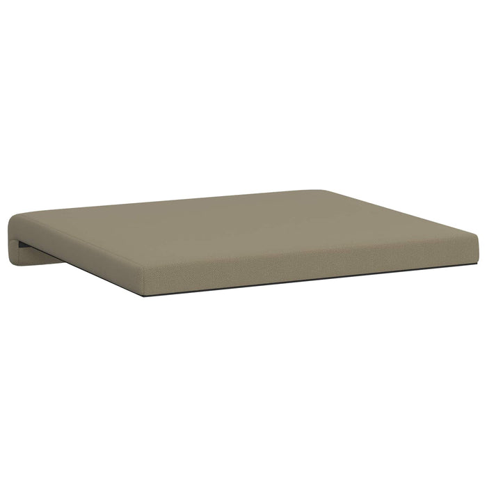 Perna pentru bancă 2 pcs Catifea Texturată Kaki Adâncime 35 cm WALTI