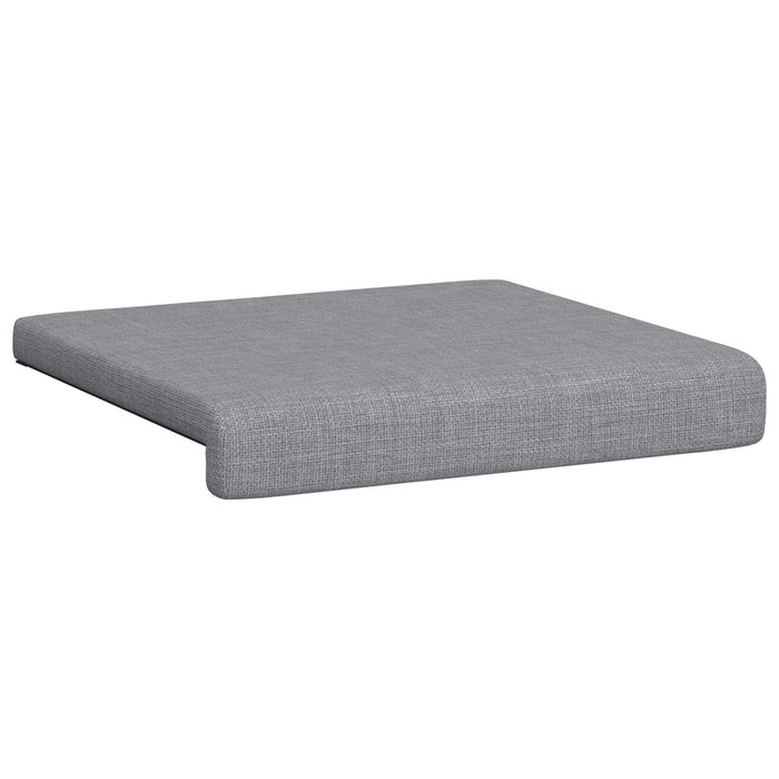 Perna pentru bancă 4 pcs Țesătură Gri deschis Adâncime 35 cm WALTI