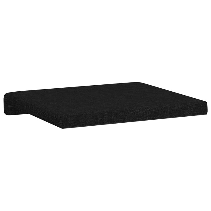 Perna pentru bancă 4 pcs Țesătură Negru Adâncime 35 cm WALTI