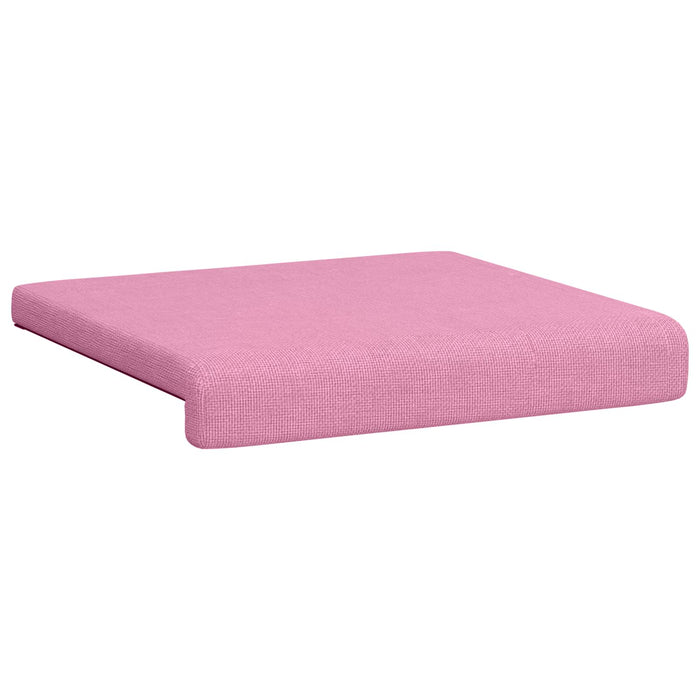 Perna pentru bancă 4 pcs Țesătură Roz Adâncime 35 cm WALTI