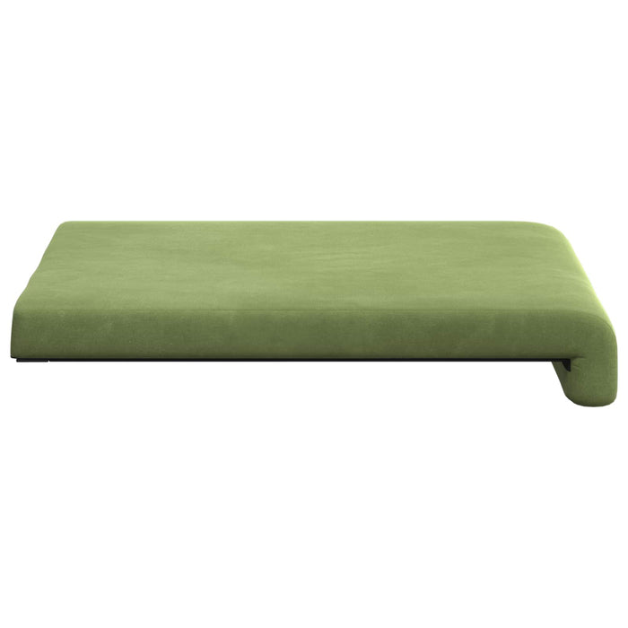 Perna pentru bancă 4 buc. Catifea Verde deschis Adâncime 35 cm WALTI