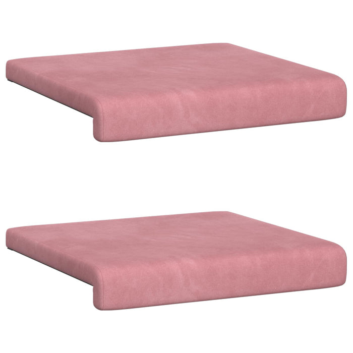 Perna pentru bancă 4 buc. Catifea Roz Adâncime 35 cm WALTI