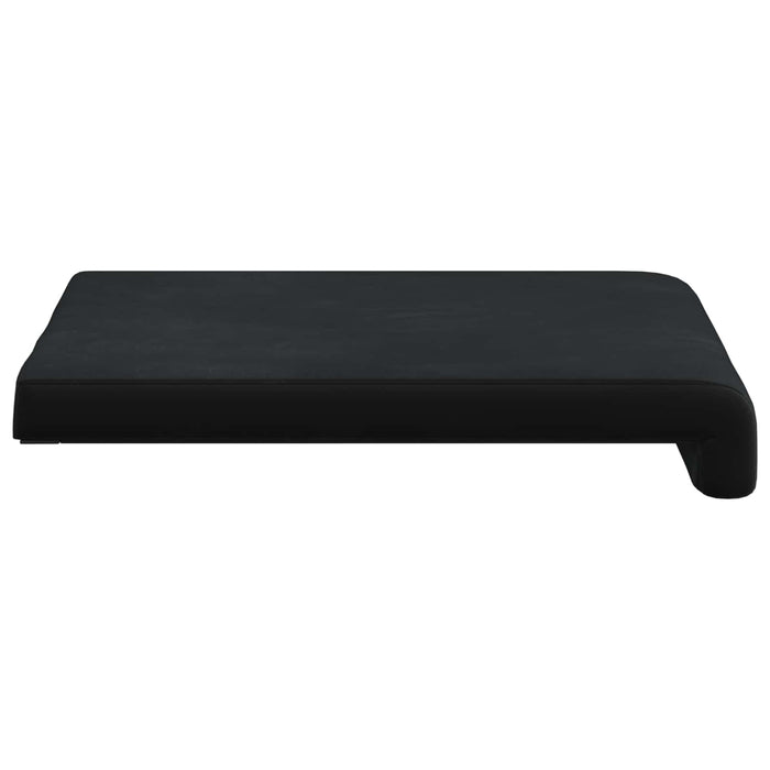 Perna pentru bancă 4 buc. Catifea Negru Adâncime 35 cm WALTI