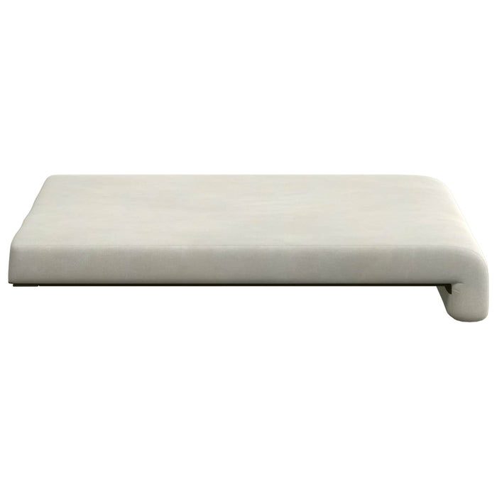 Perna pentru bancă 4 buc. Catifea Crem Adâncime 35 cm WALTI