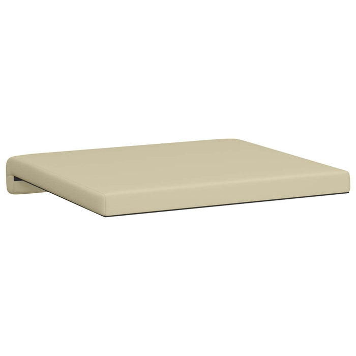 Perna pentru bancă 4 buc. Piele artificială Crem Adâncime 35 cm WALTI