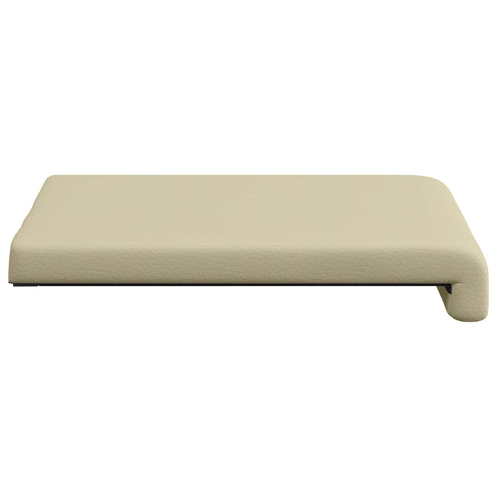 Perna pentru bancă 4 buc. Piele artificială Crem Adâncime 35 cm WALTI