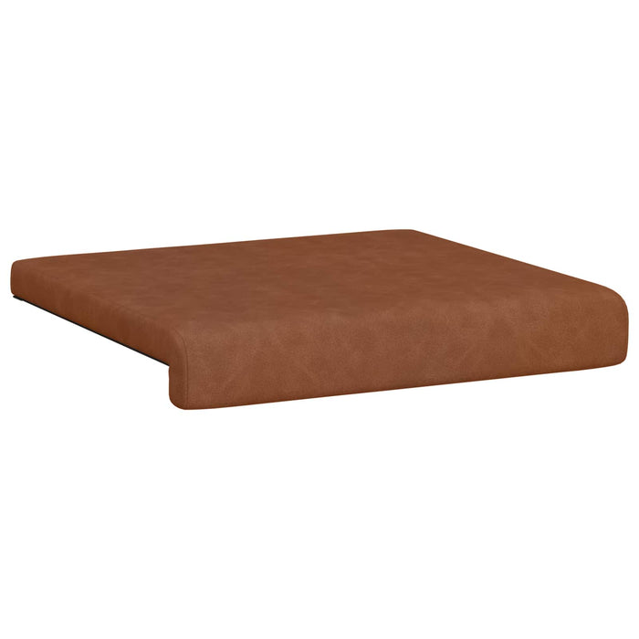 Perna pentru bancă 4 pcs Piele artificială Maro Adâncime 35 cm WALTI