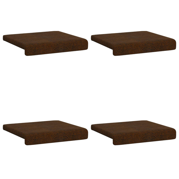 Perna pentru bancă 4 pcs Material din microfibră Maro WALTI