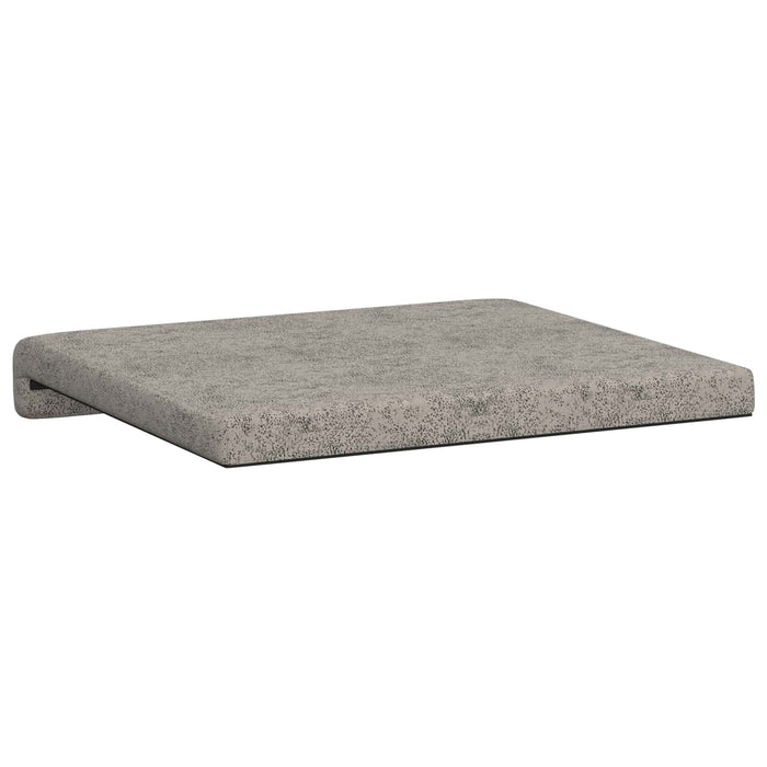 Perna pentru bancă 4 pcs Material din microfibră Gri deschis WALTI