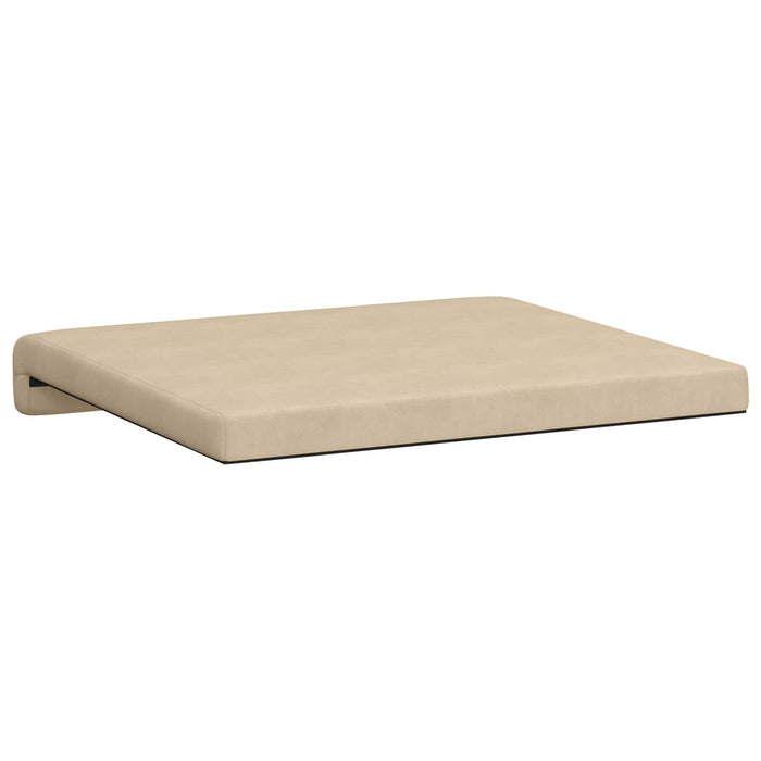 Perna pentru bancă 4 pcs Microfibră Crem Adâncime 35 cm WALTI