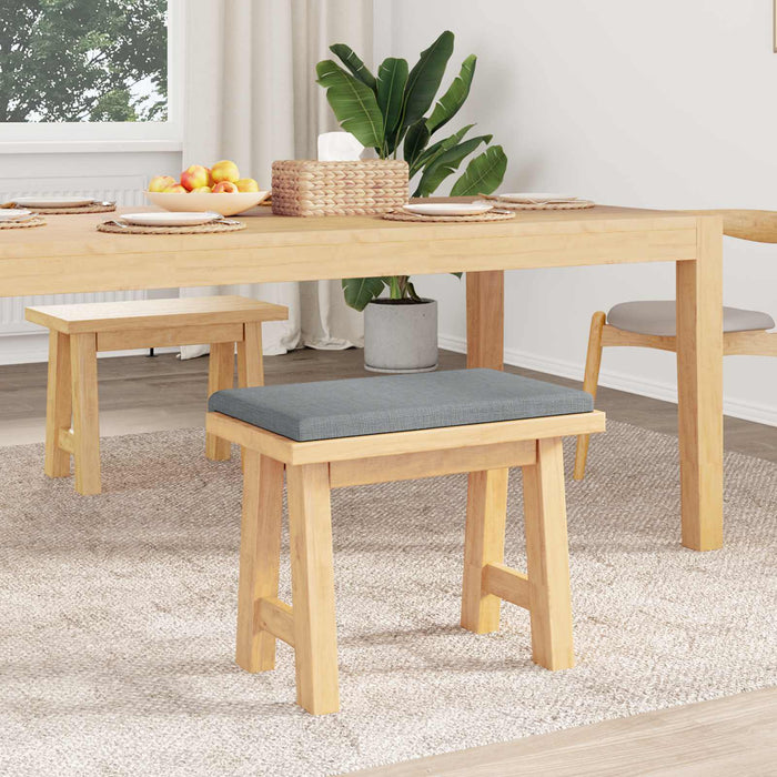 Perna pentru bancă Țesătură Gri deschis Adâncime 35 cm WALTI