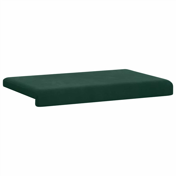 Perna pentru bancă Catifea Verde închis Adâncime 35 cm WALTI