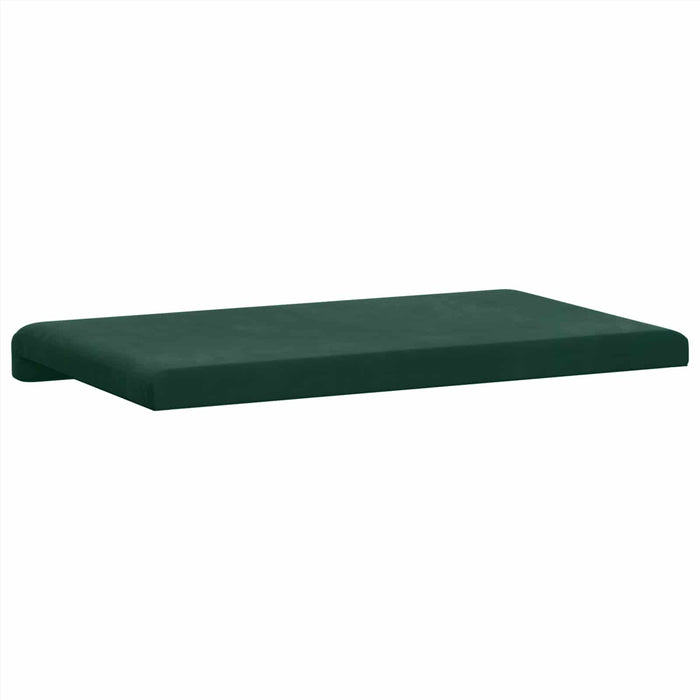 Perna pentru bancă Catifea Verde închis Adâncime 35 cm WALTI