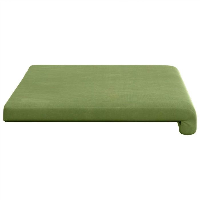 Perna pentru bancă Catifea Verde deschis Adâncime 35 cm WALTI