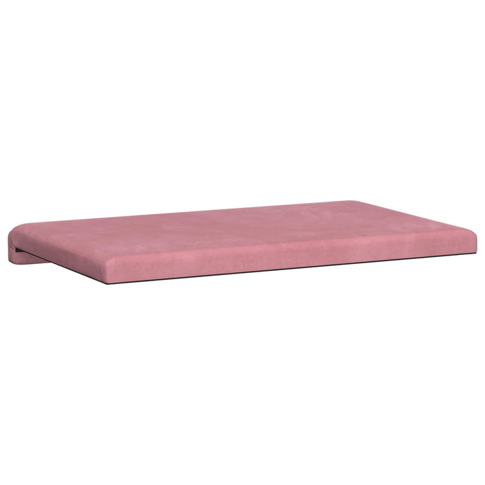 Perna pentru bancă Catifea Roz Adâncime 35 cm WALTI
