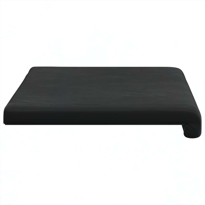 Perna pentru bancă Catifea Negru Adâncime 35 cm WALTI