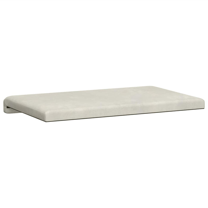 Perna pentru bancă Catifea Crem Adâncime 35 cm WALTI