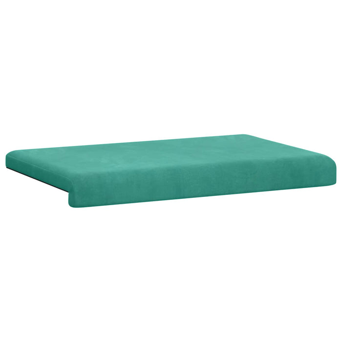 Perna pentru bancă Catifea Turcoaz Adâncime 35 cm WALTI