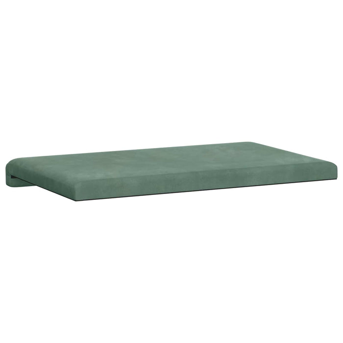 Perna pentru bancă Catifea Verde Mării Adâncime 35 cm WALTI