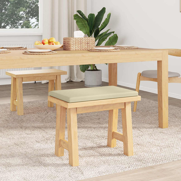 Perna pentru bancă Piele artificială Crem Adâncime 35 cm WALTI