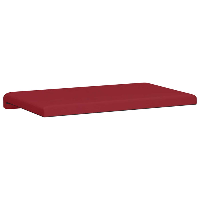 Perna pentru bancă Piele artificială Roșu Vin Adâncime 35 cm WALTI