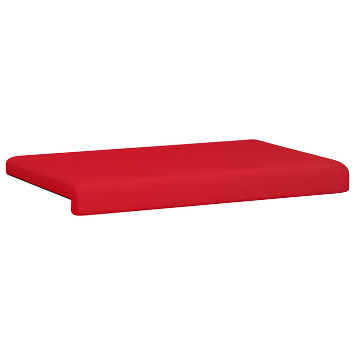 Perna pentru bancă Piele artificială Roșu Adâncime 35 cm WALTI