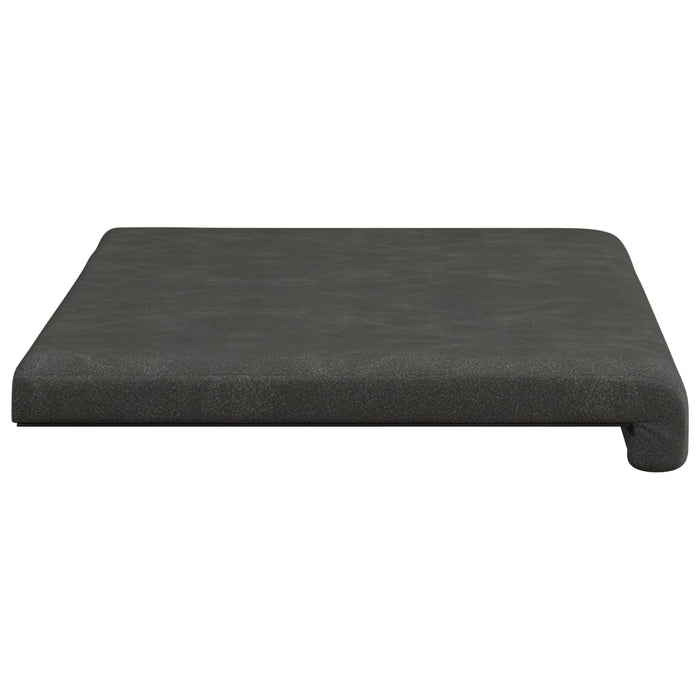 Perna pentru bancă Piele artificială Negru Adâncime 35 cm WALTI