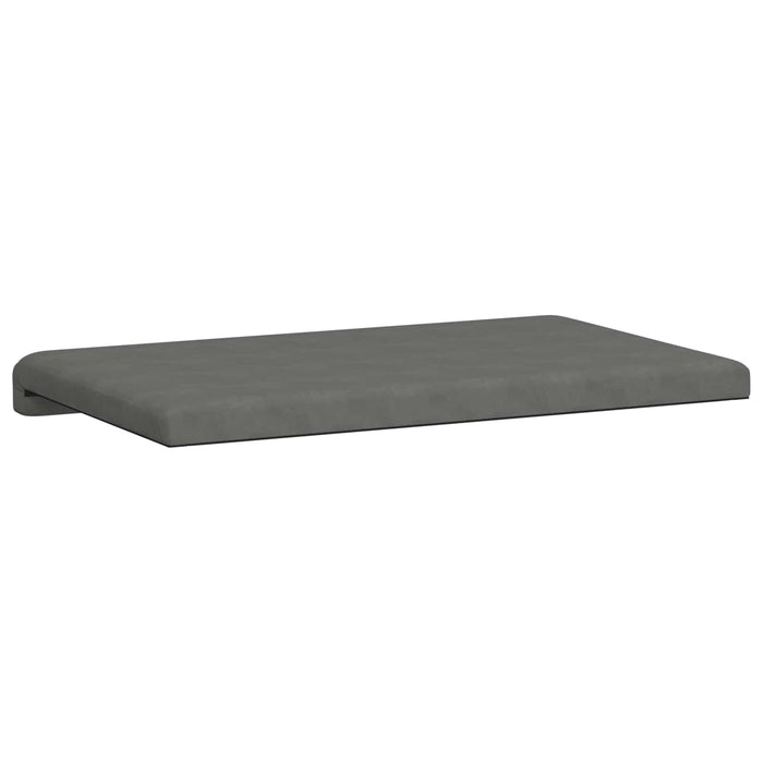 Perna pentru bancă Microfibră Gri închis Adâncime 35 cm WALTI