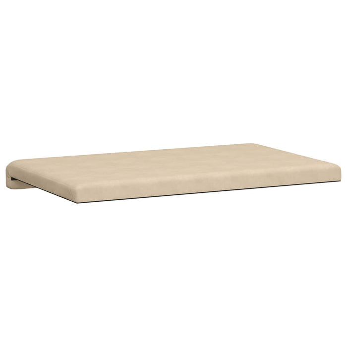 Perna pentru bancă Microfibră Crem Adâncime 35 cm WALTI