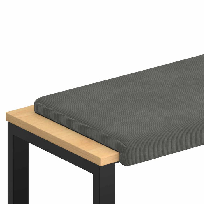 Perna pentru bancă cord Gri închis Adâncime 35 cm WALTI