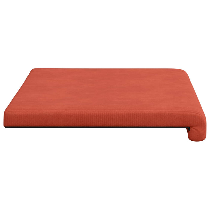 Perna pentru bancă cord Roșu portocalie Adâncime 35 cm WALTI