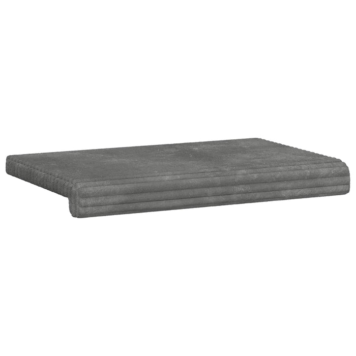 Perna pentru bancă Catifea pufoasă Gri deschis Adâncime 35 cm WALTI