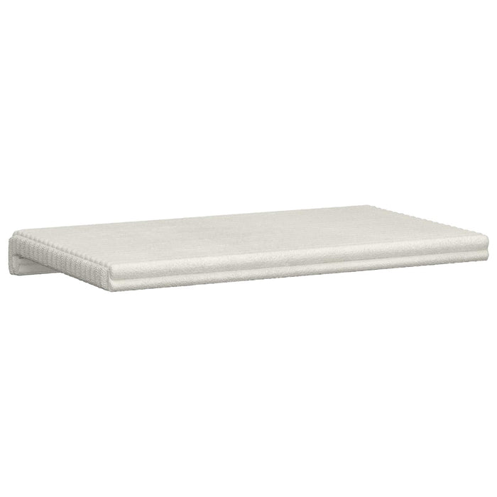 Perna pentru bancă Catifea pufoasă Crem Adâncime 35 cm WALTI
