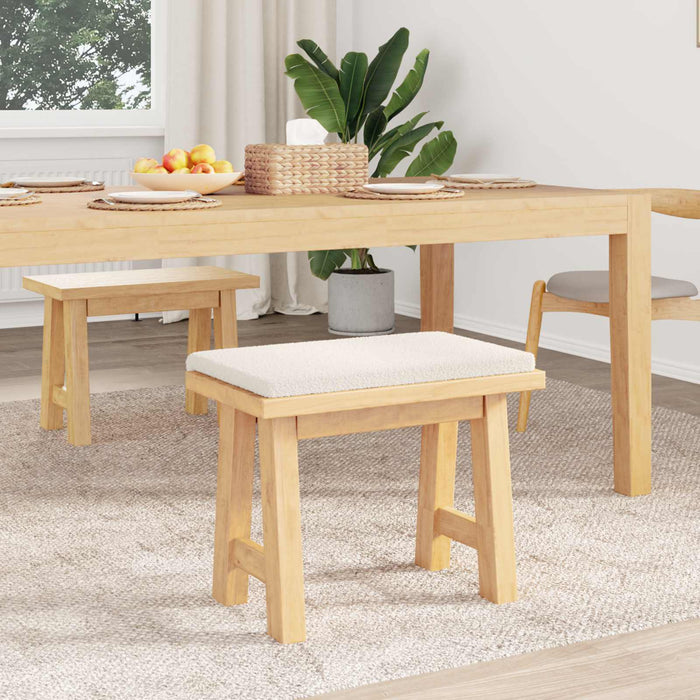 Perna pentru bancă Țesătura Sherpa Crem Adâncime 35 cm WALTI