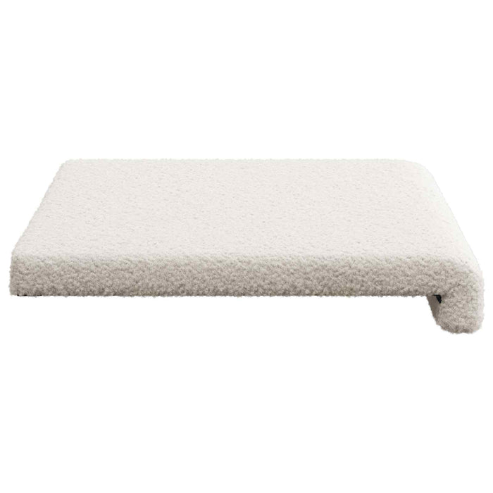 Perna pentru bancă Țesătura Sherpa Crem Adâncime 35 cm WALTI