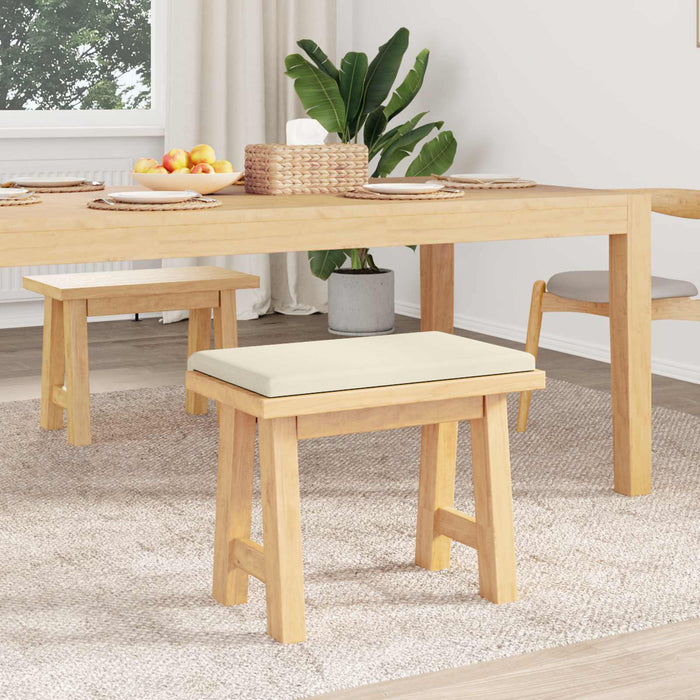 Perna pentru bancă Catifea Texturată Crem Adâncime 35 cm WALTI