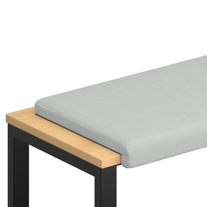 Perna pentru bancă Catifea Texturată Gri deschis Adâncime 35 cm WALTI
